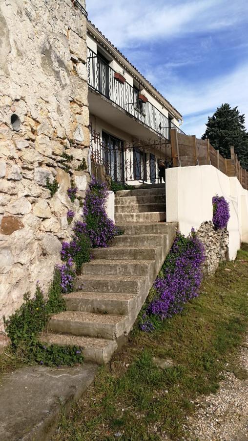 La Maison Des Amis Apartment Lussan  Exterior photo